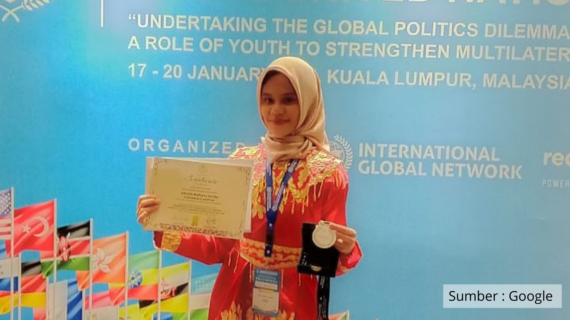 Siswi SMAI Al Azhar 4 Bekasi Raih Penghargaan di Ajang Internasional AYIMUN 2025